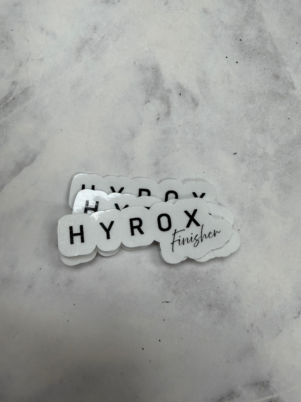 H**** Finisher Sticker