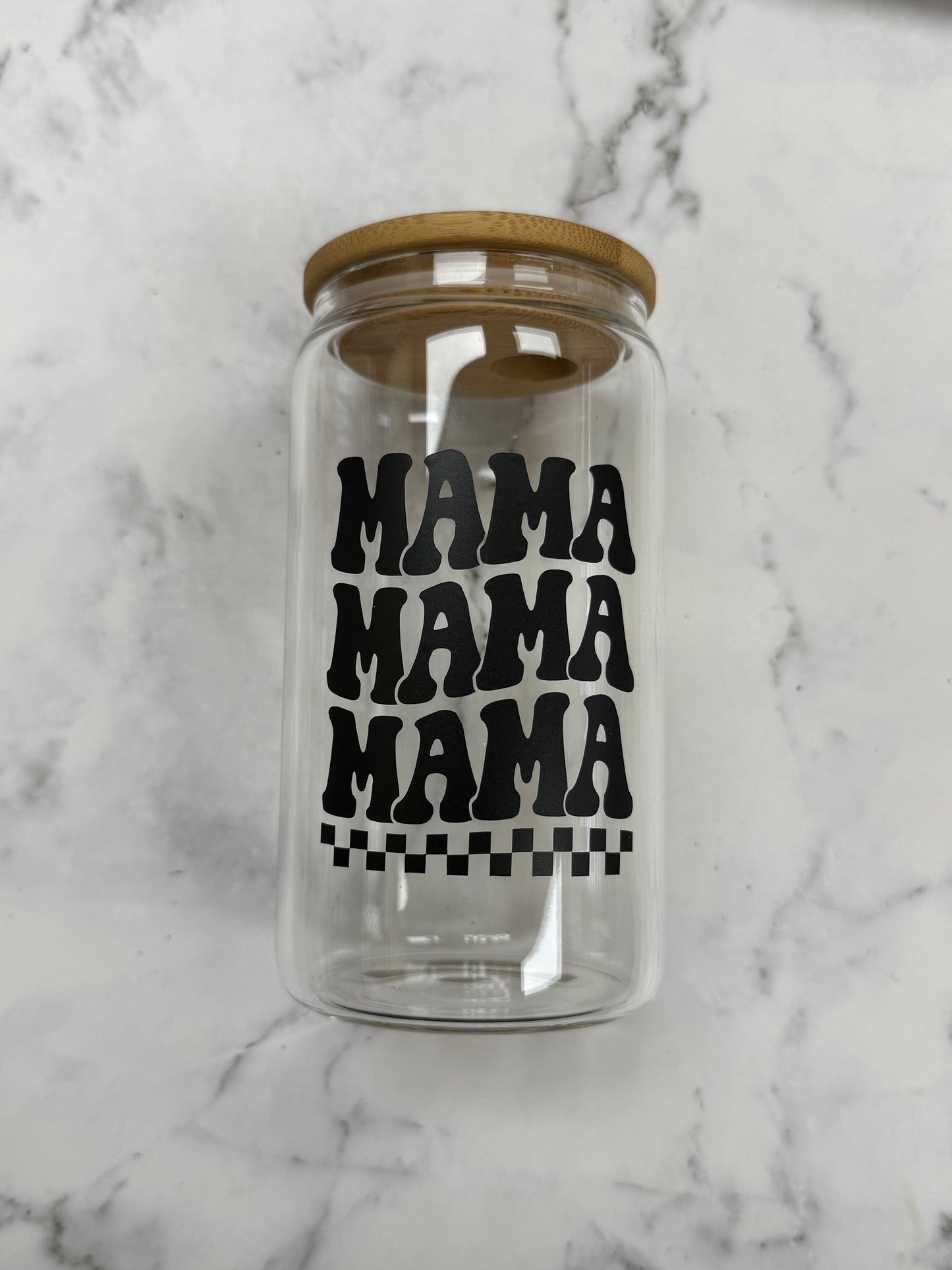 Mama Mama Mama Checker 12oz cup
