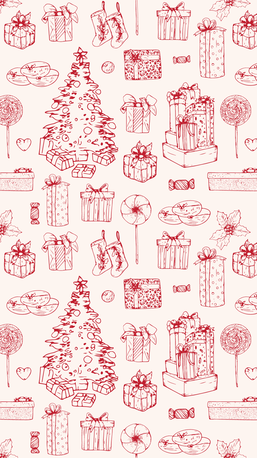 Winter/Christmas Phone Wallpaper