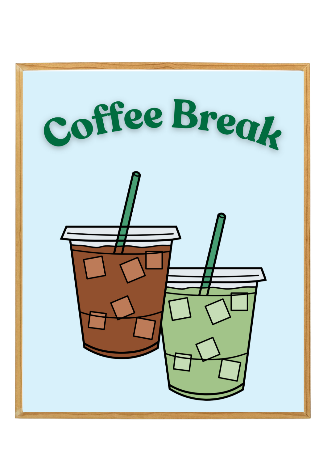 Coffee Break - Digital Print