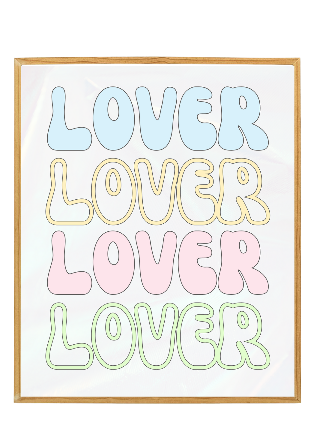 LOVER x4 - Digital Print