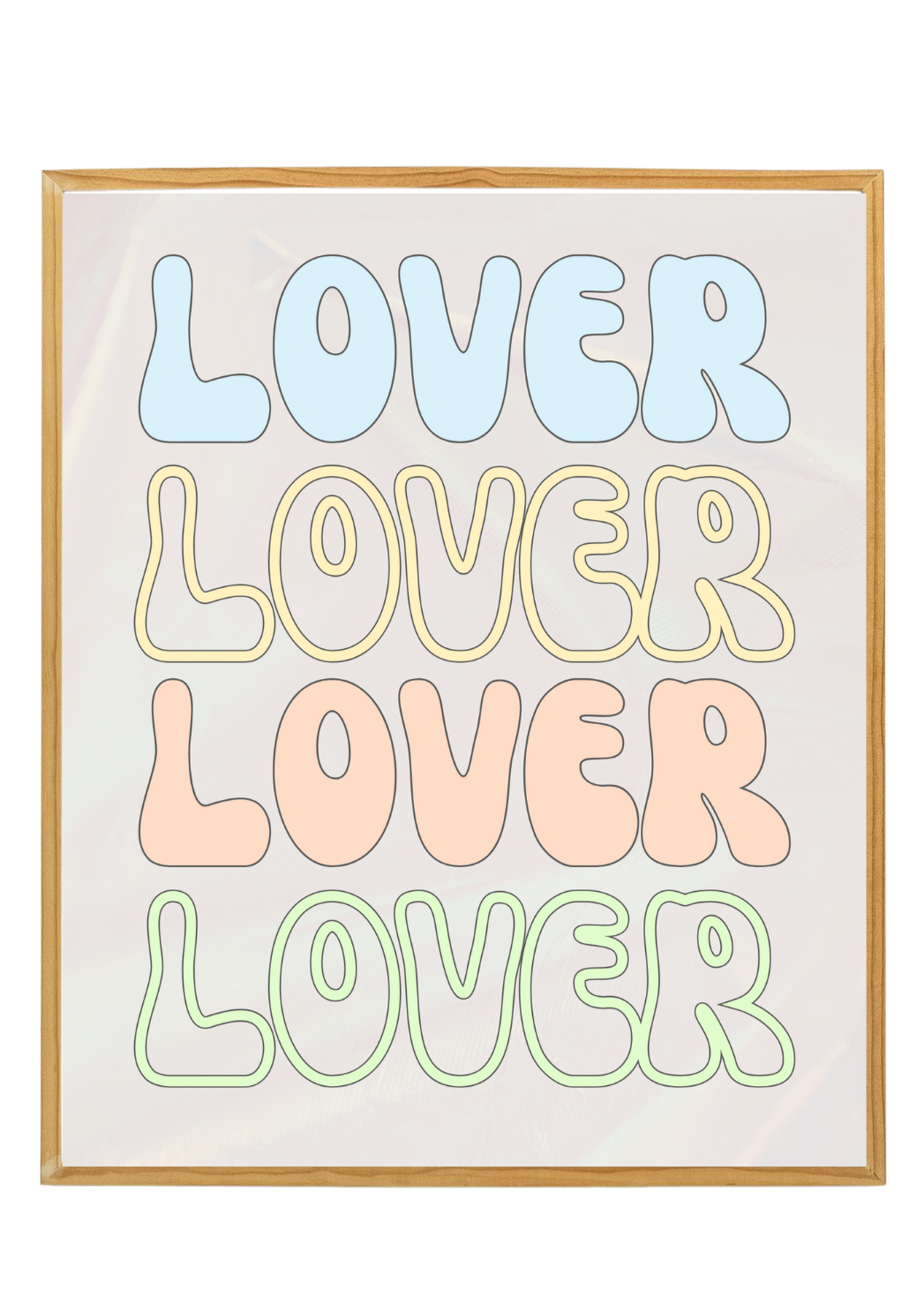 LOVER x4 - Digital Print