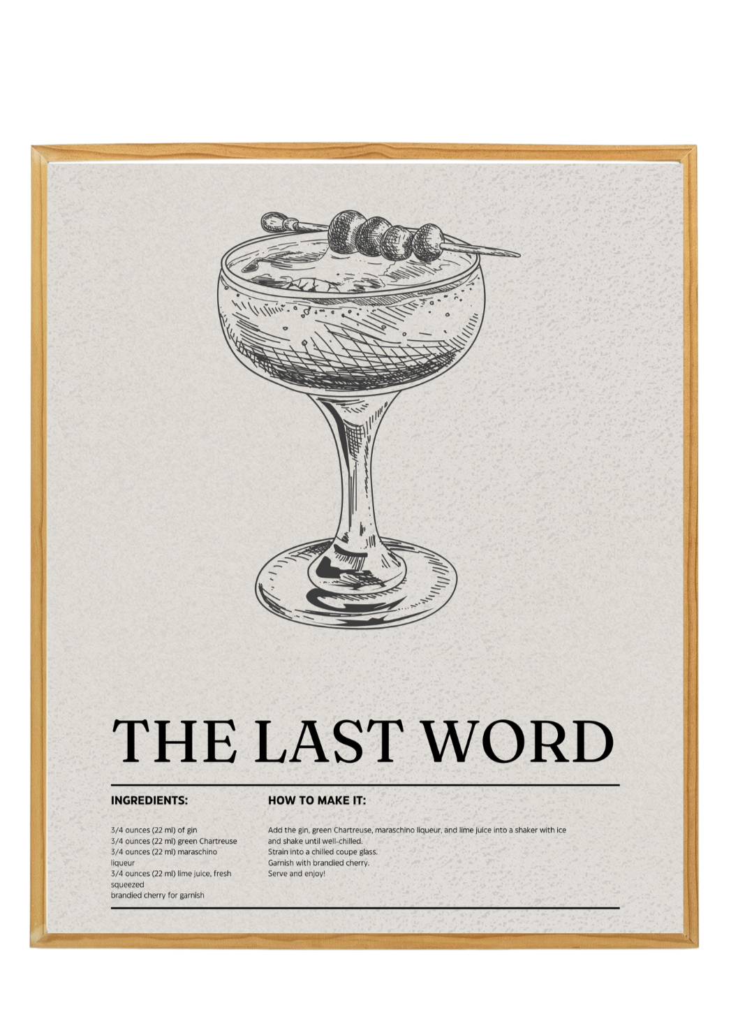 The Last Word - Digital Print