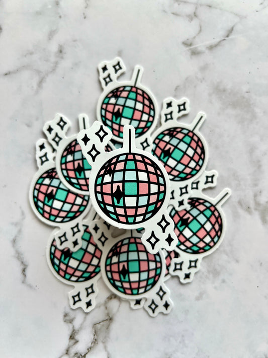 Disco Ball Sticker