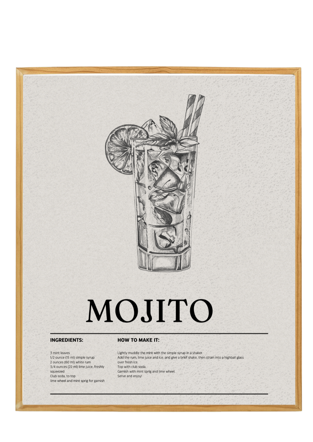 Mojito - Digital Print