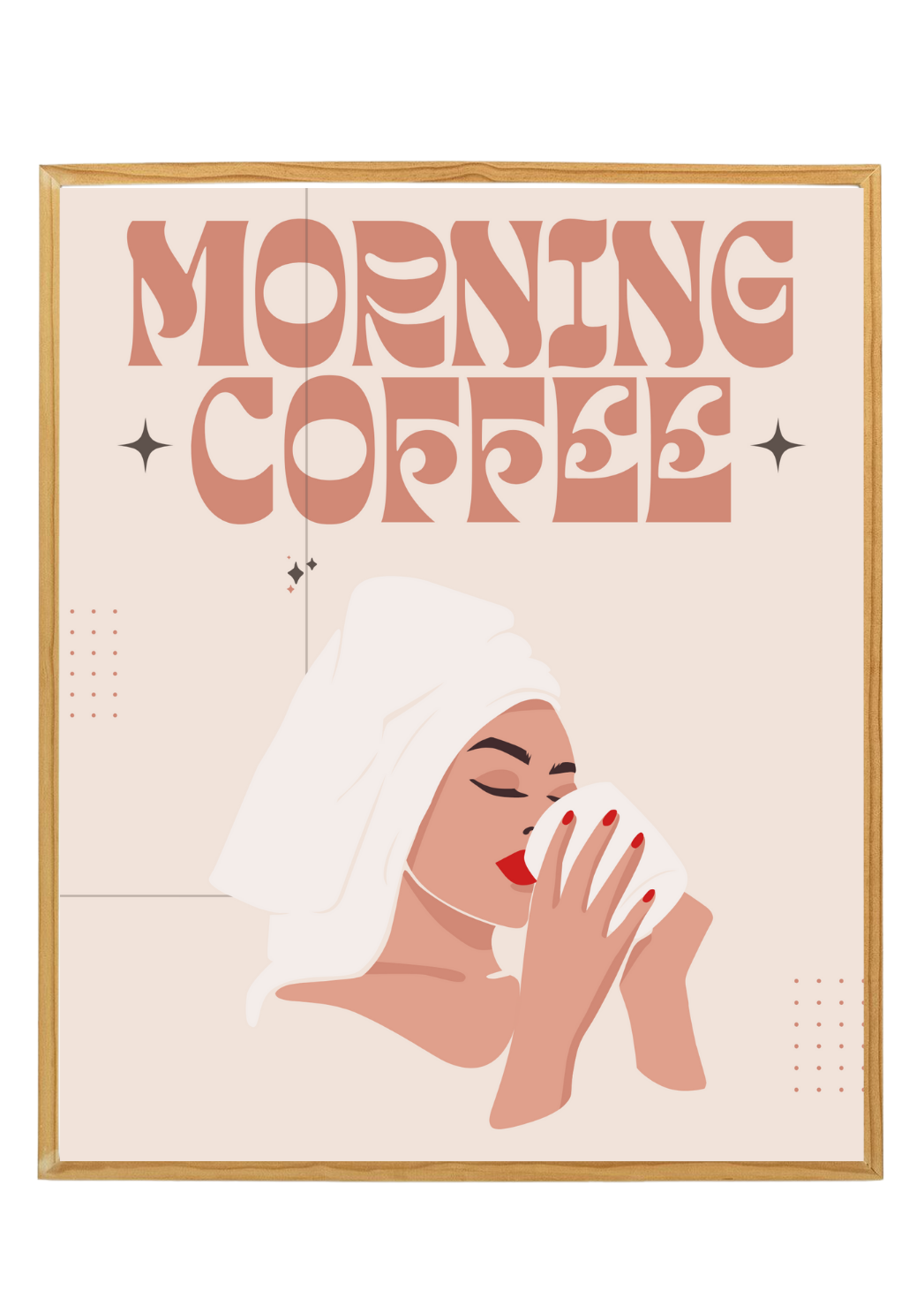 Morning Coffee - Digital Print