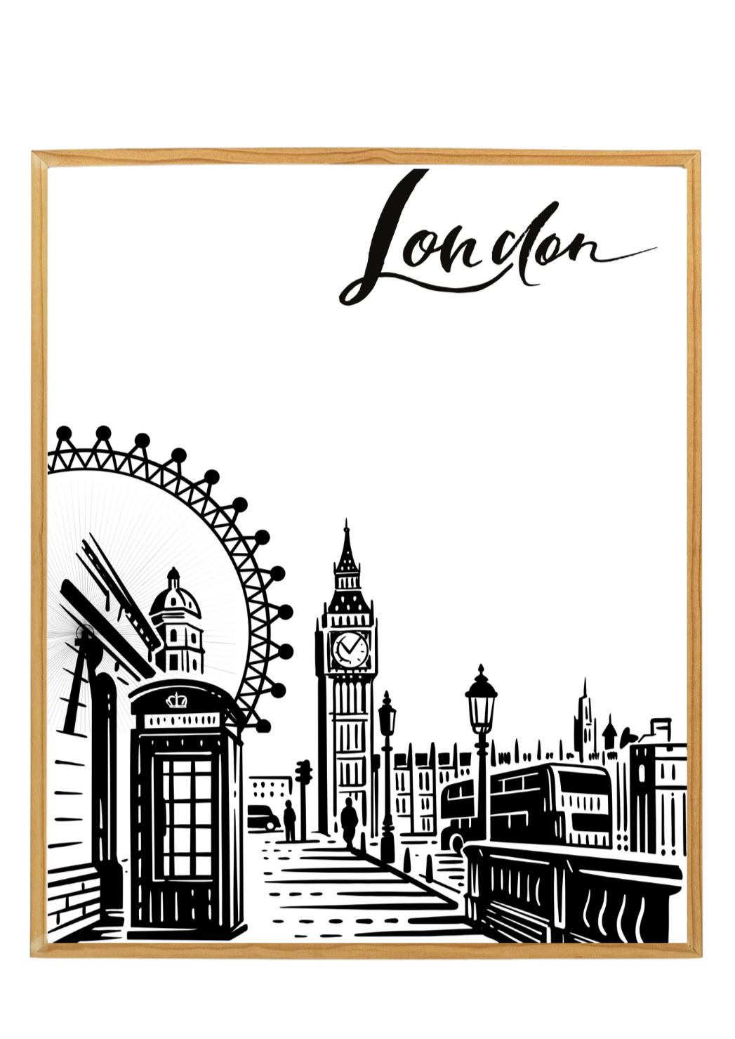 London - Digital Print