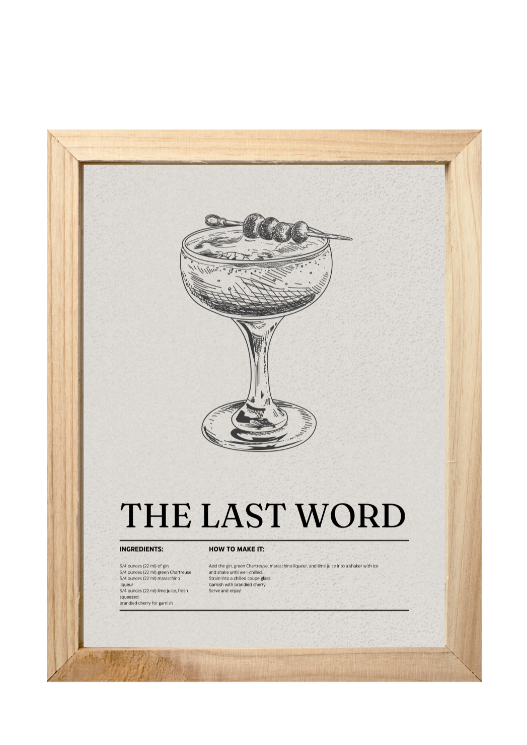 The Last Word - Digital Print