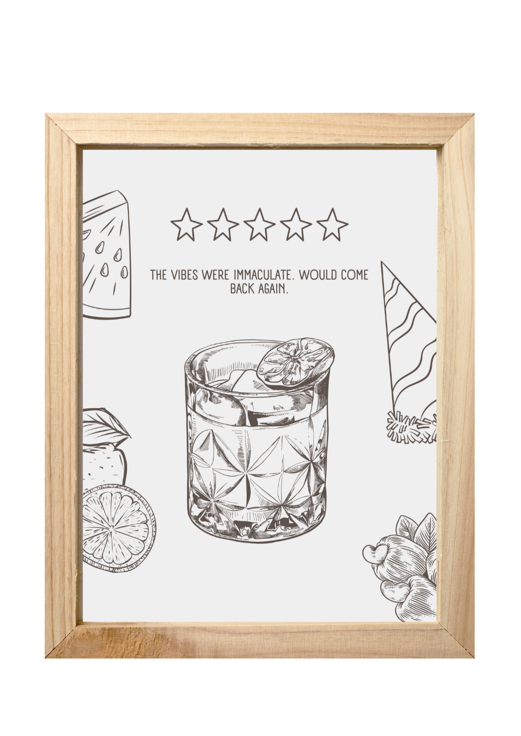 5 Stars - Digital Print