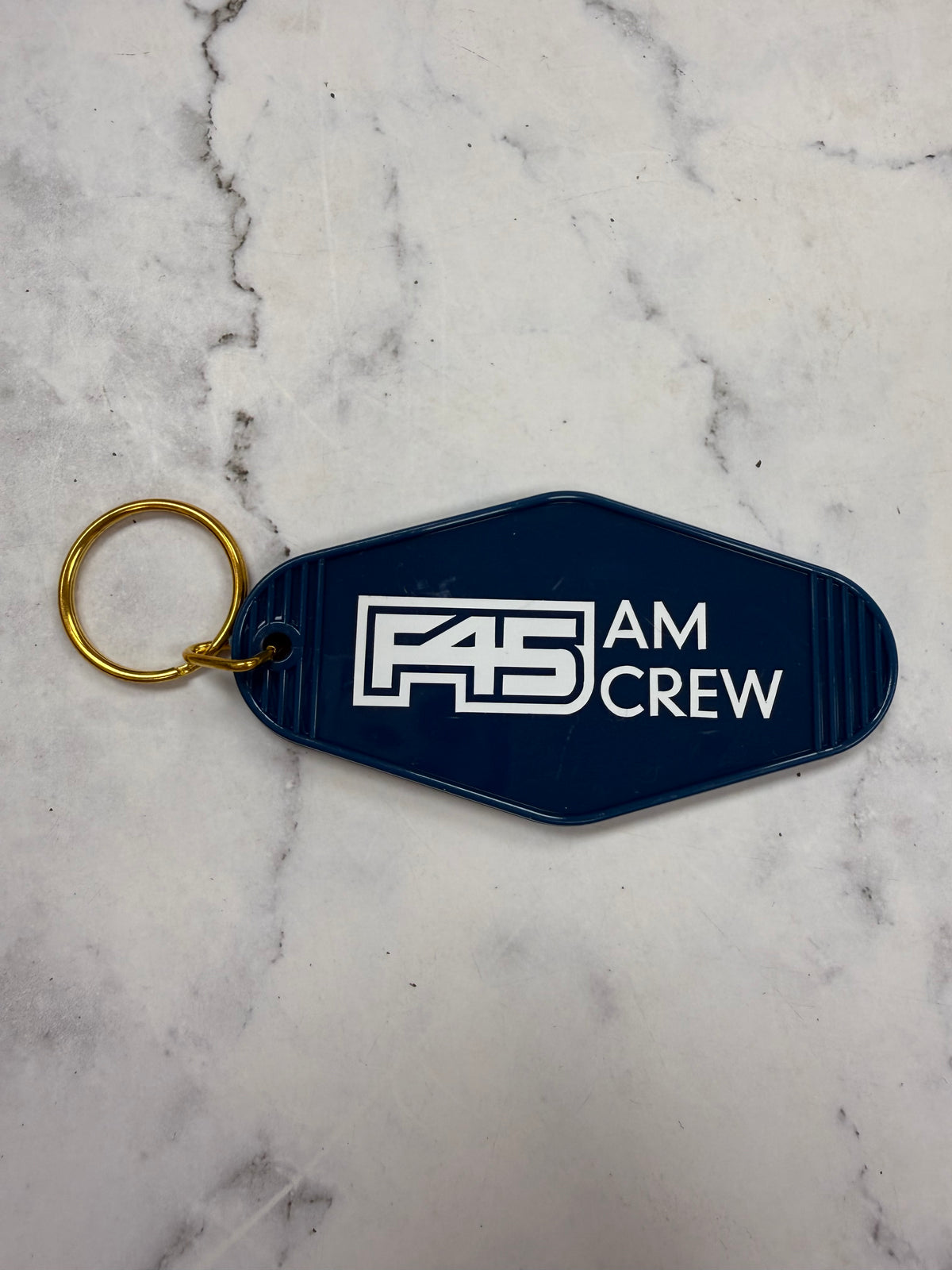 F45 AM CREW Keychain