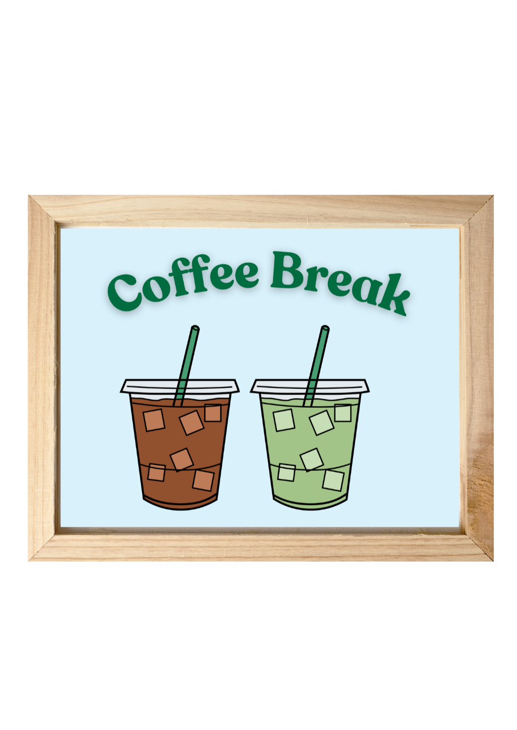 Coffee Break - Digital Print