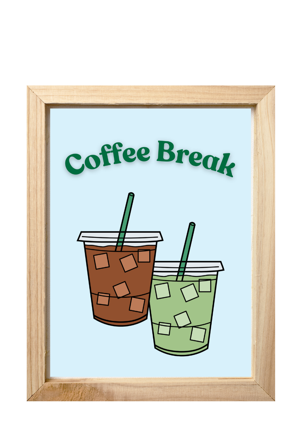 Coffee Break - Digital Print