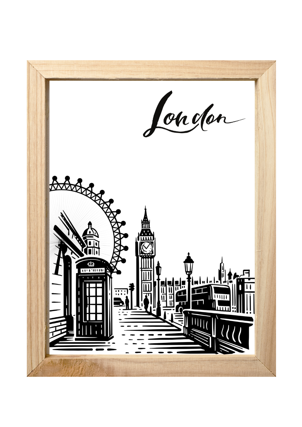 London - Digital Print