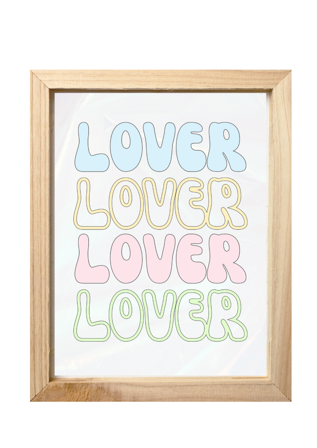 LOVER x4 - Digital Print