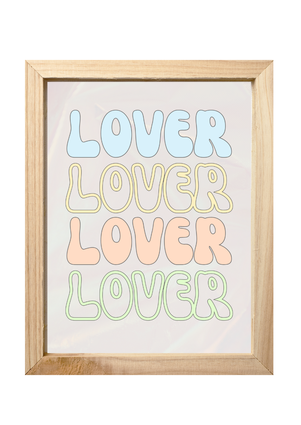 LOVER x4 - Digital Print