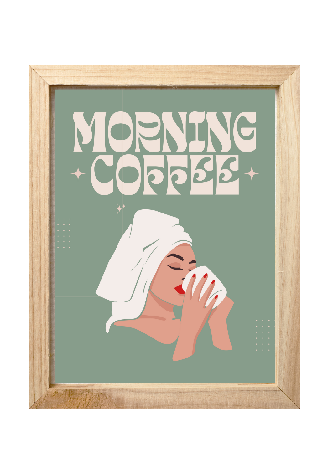 Morning Coffee - Digital Print