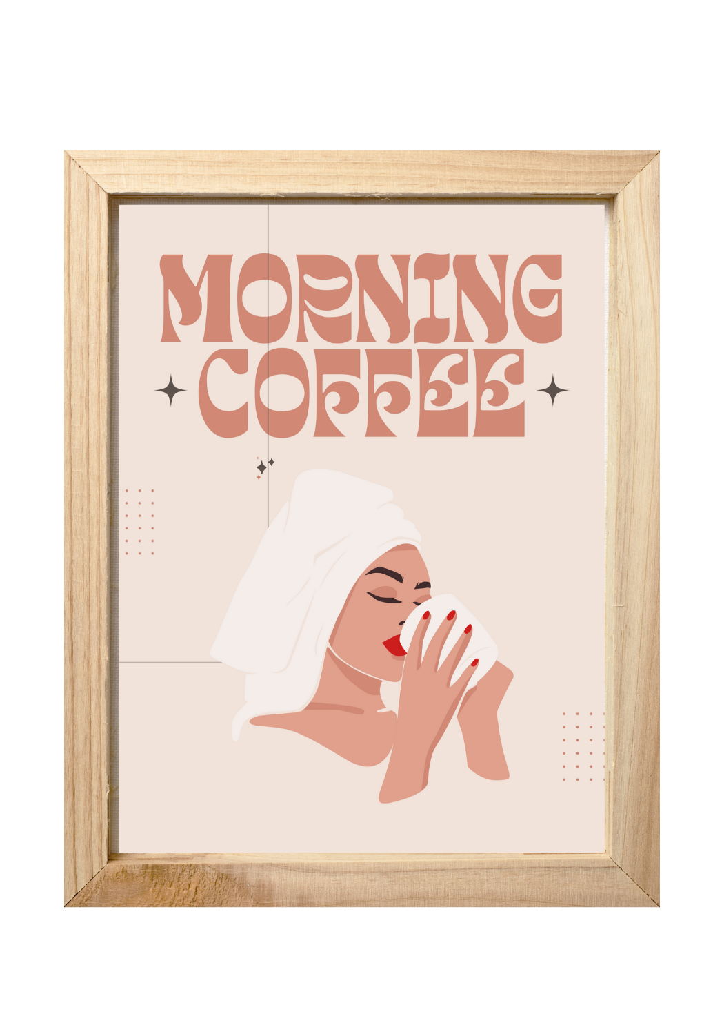 Morning Coffee - Digital Print