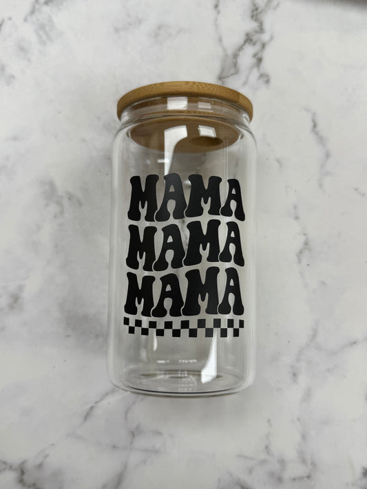 Mama Mama Mama Checker 12oz cup