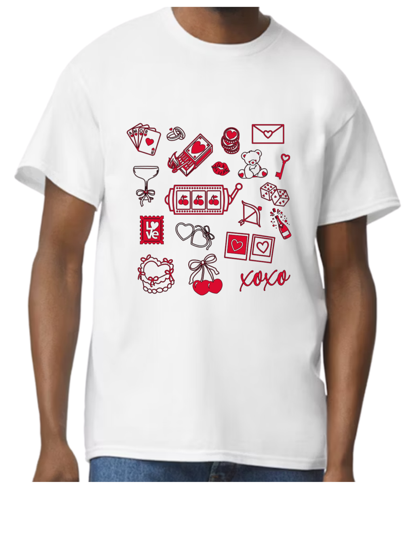 Valentine's Collage Tee