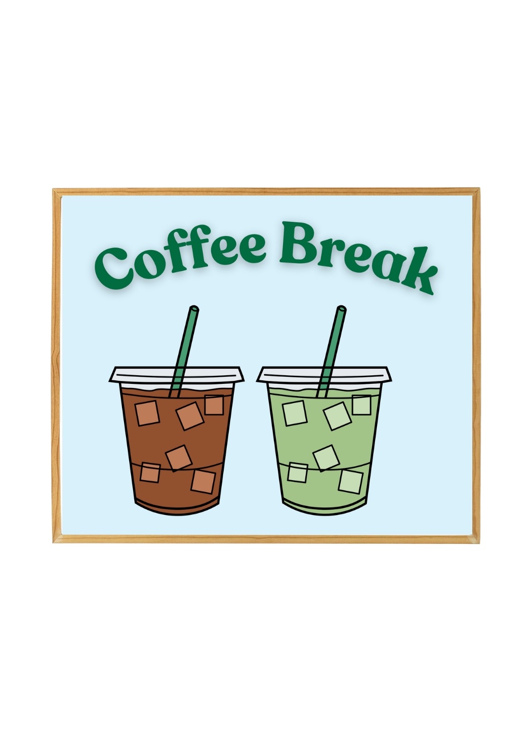 Coffee Break - Digital Print