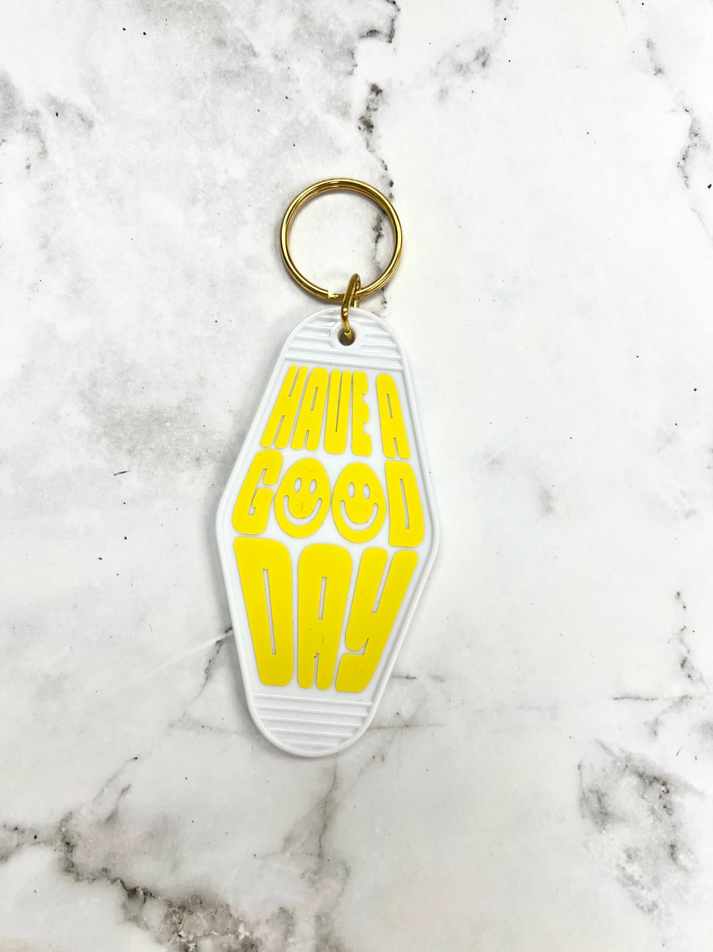 Have a Good Day motel style keychain