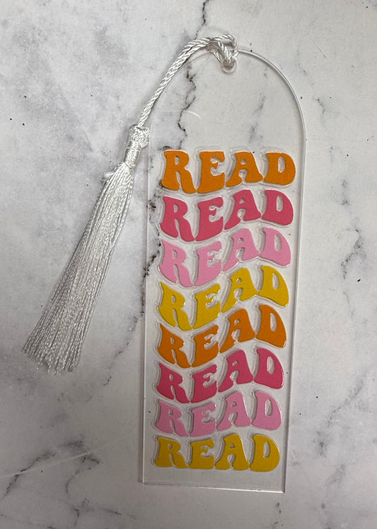 Read - Wide bookmark