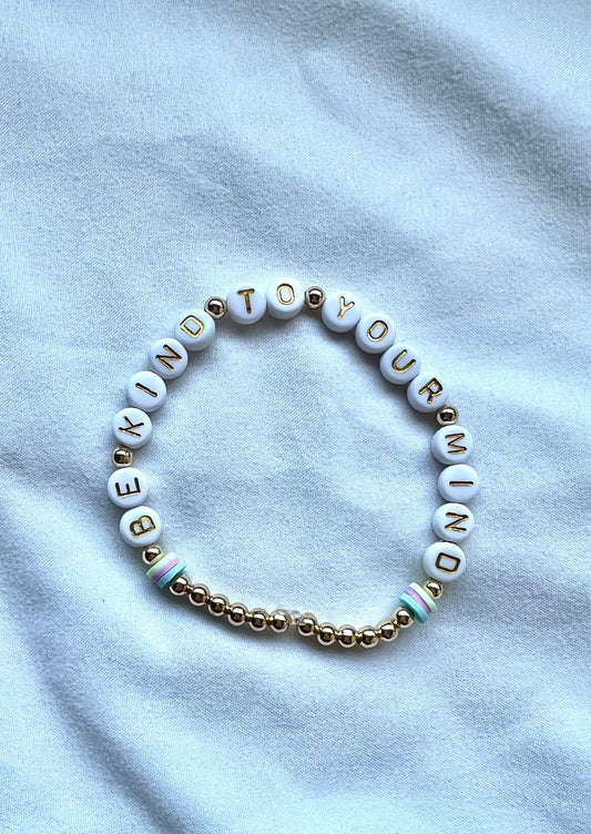 Be Kind to Your Mind bracelet