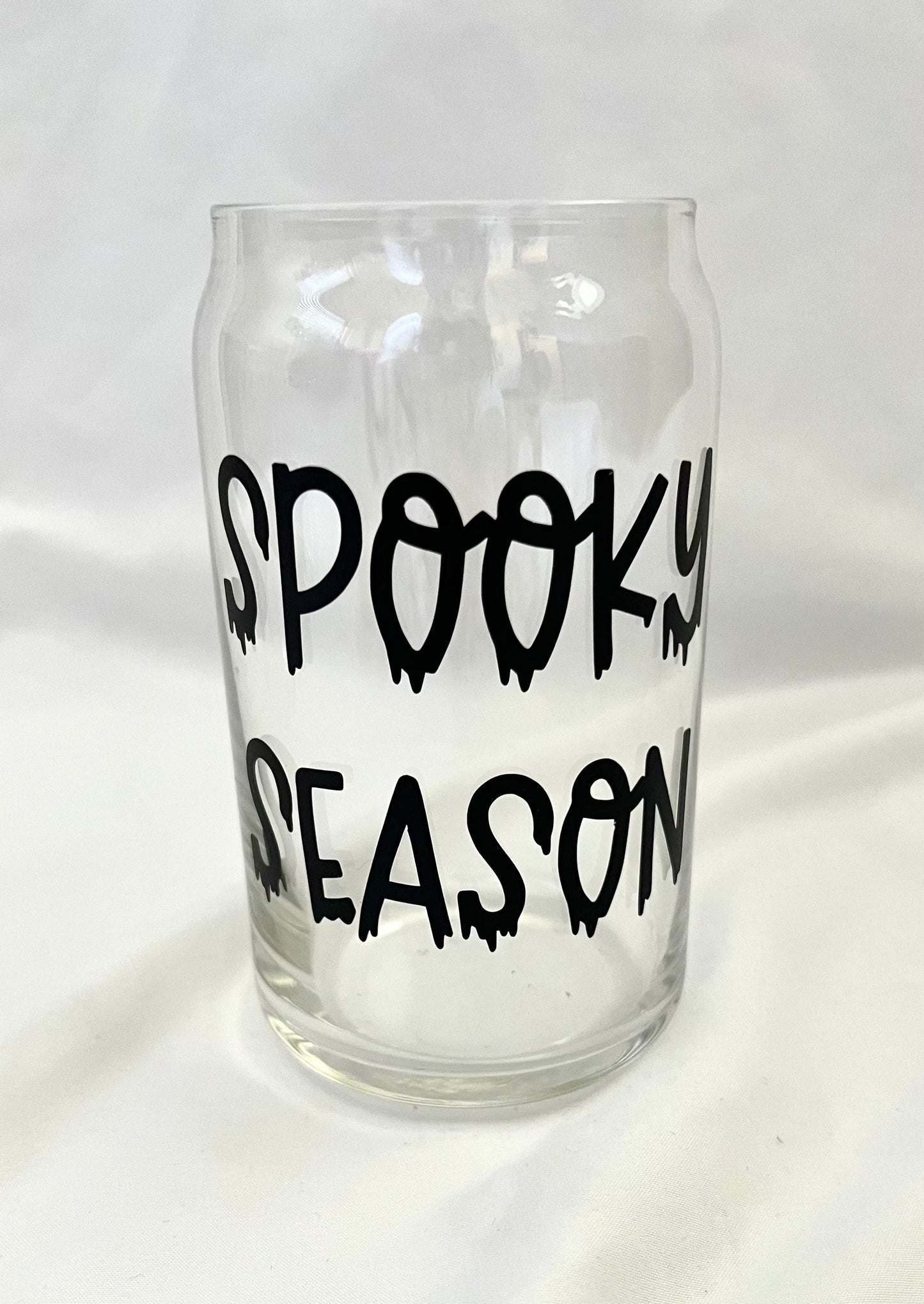 Spooky Season glass cup