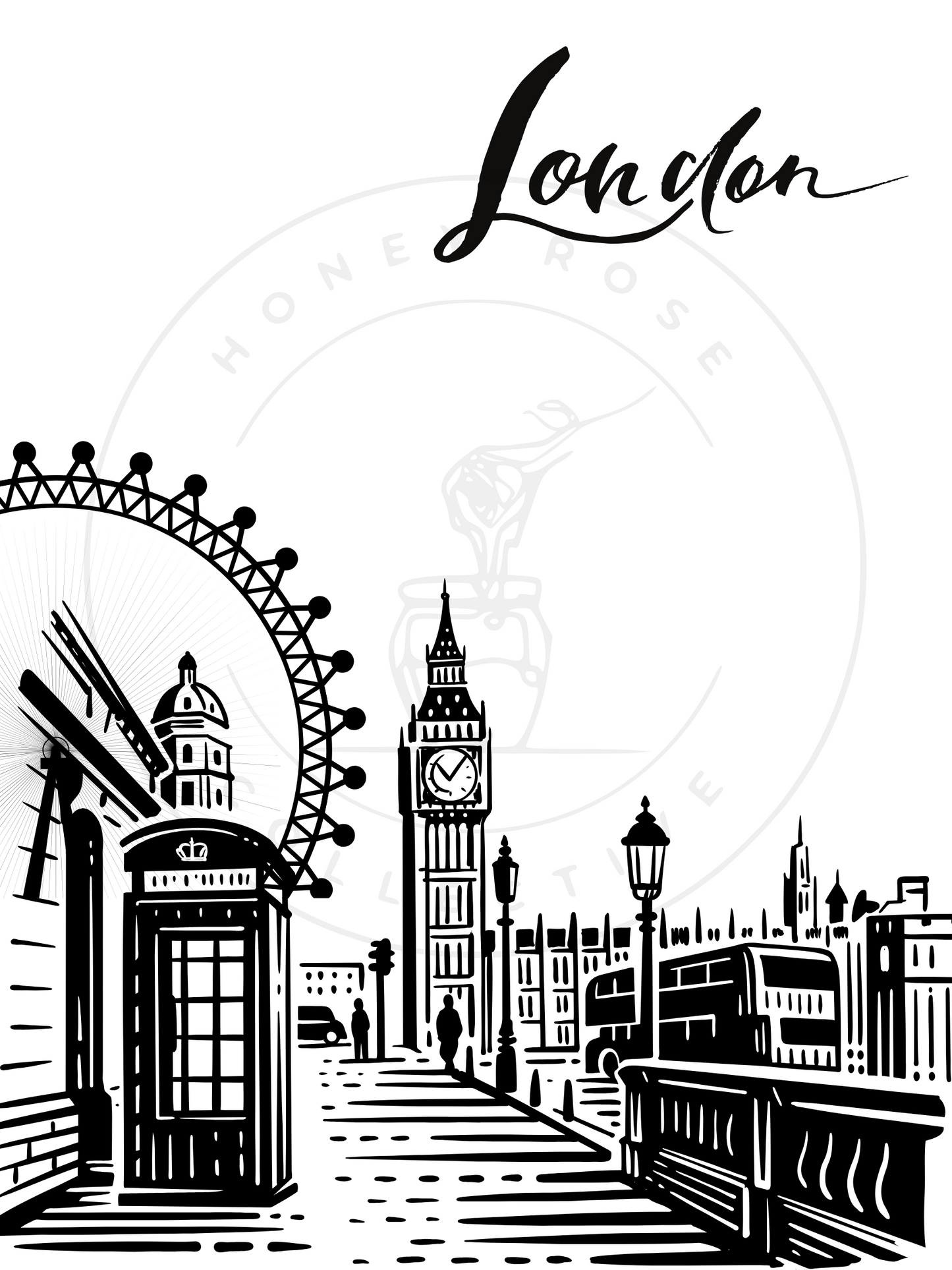 London - Digital Print