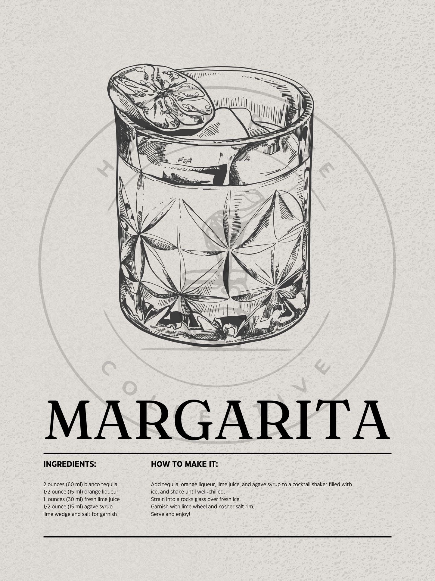 Margarita - Digital Print