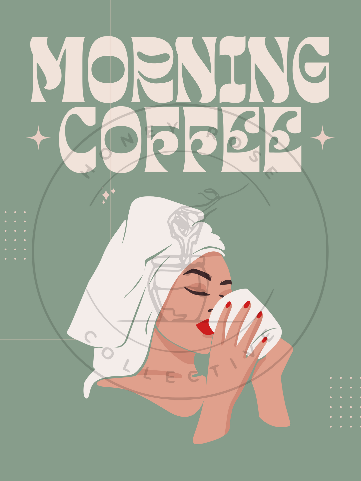 Morning Coffee - Digital Print