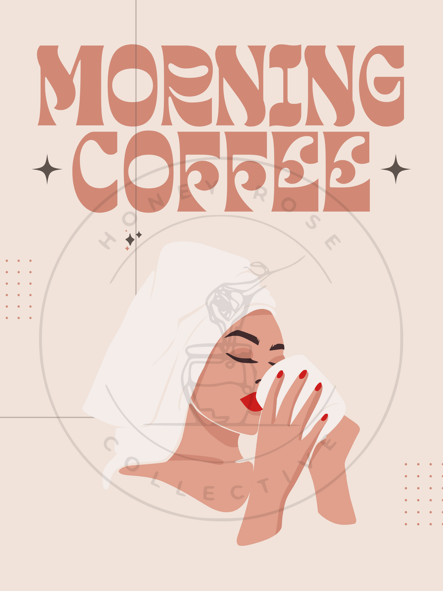 Morning Coffee - Digital Print