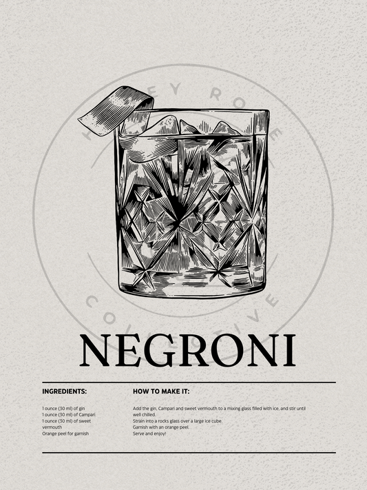 Negroni - Digital Print