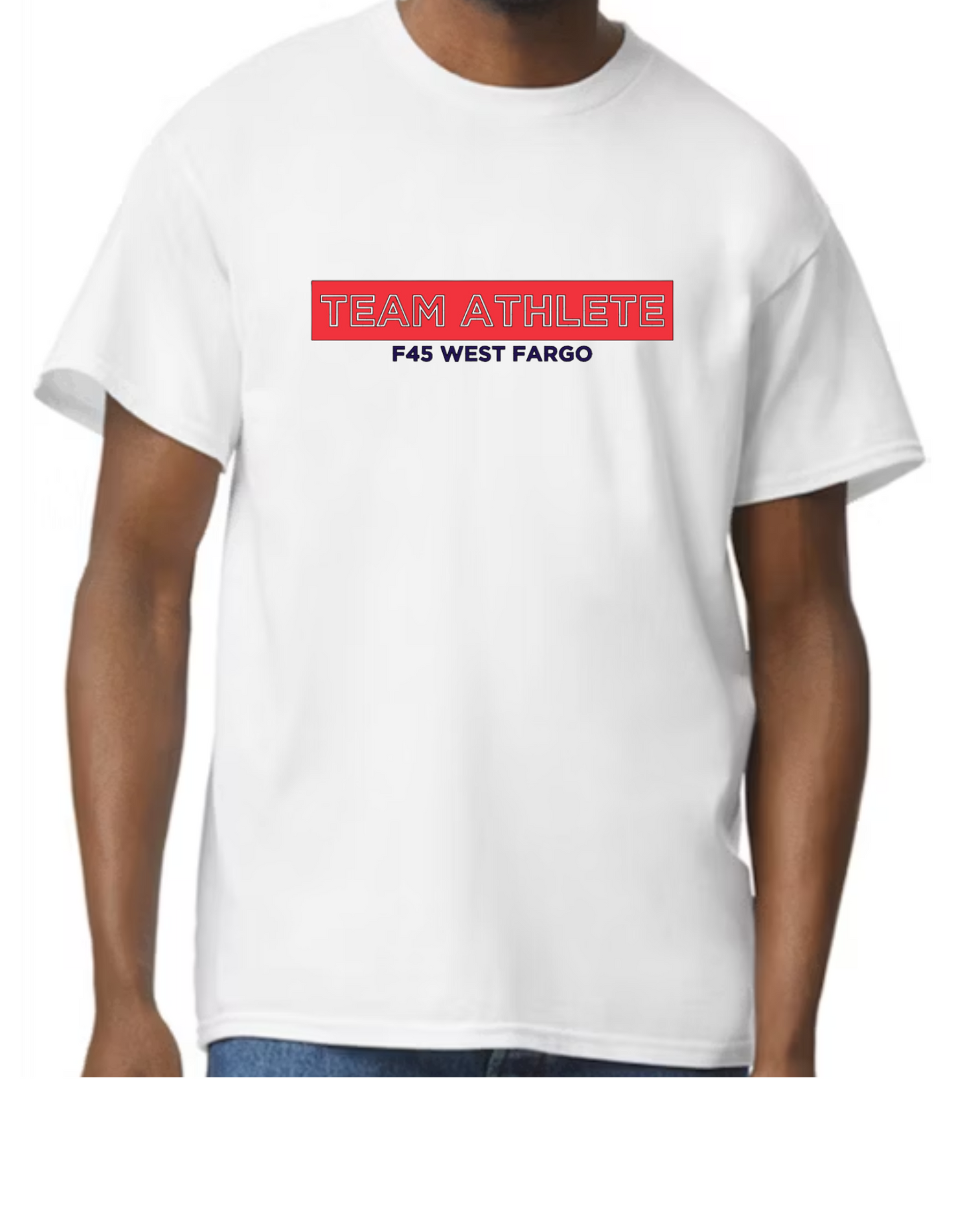 F45 WF Challenge Tee - Red Team