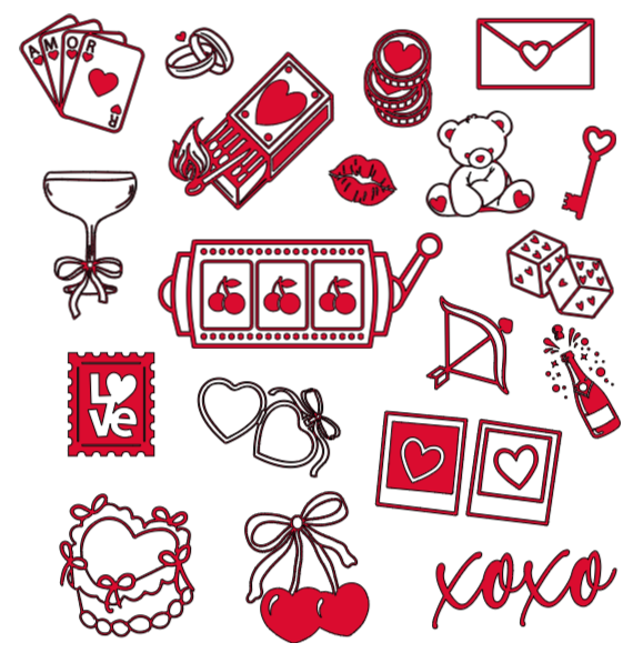 Valentine's Collage Tee