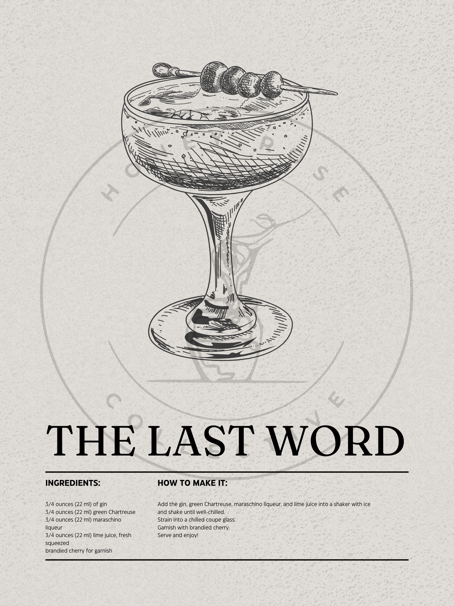 The Last Word - Digital Print