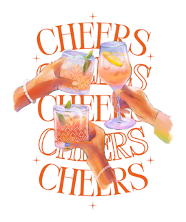 Cheers Sticker