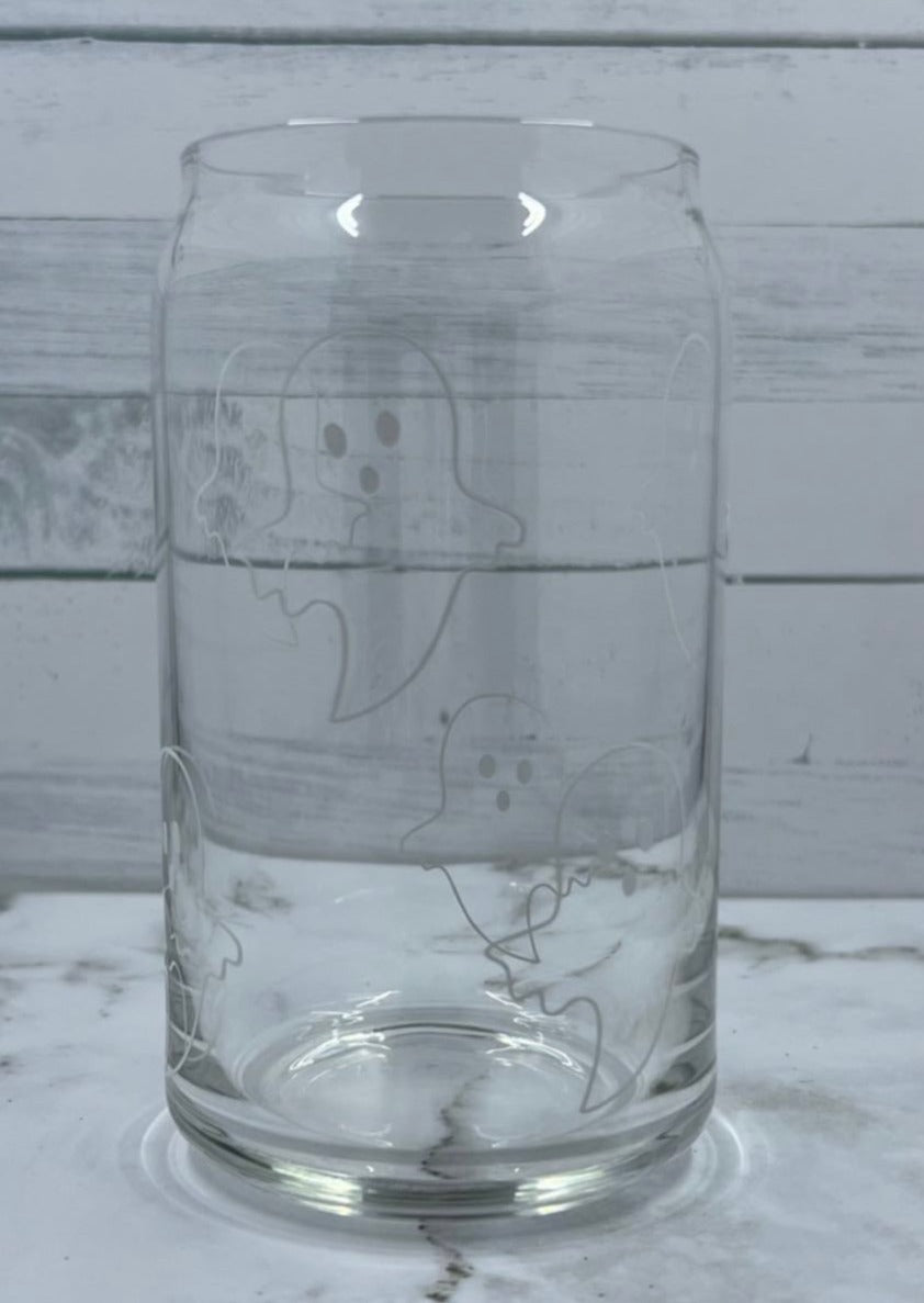 Ghost glass cup