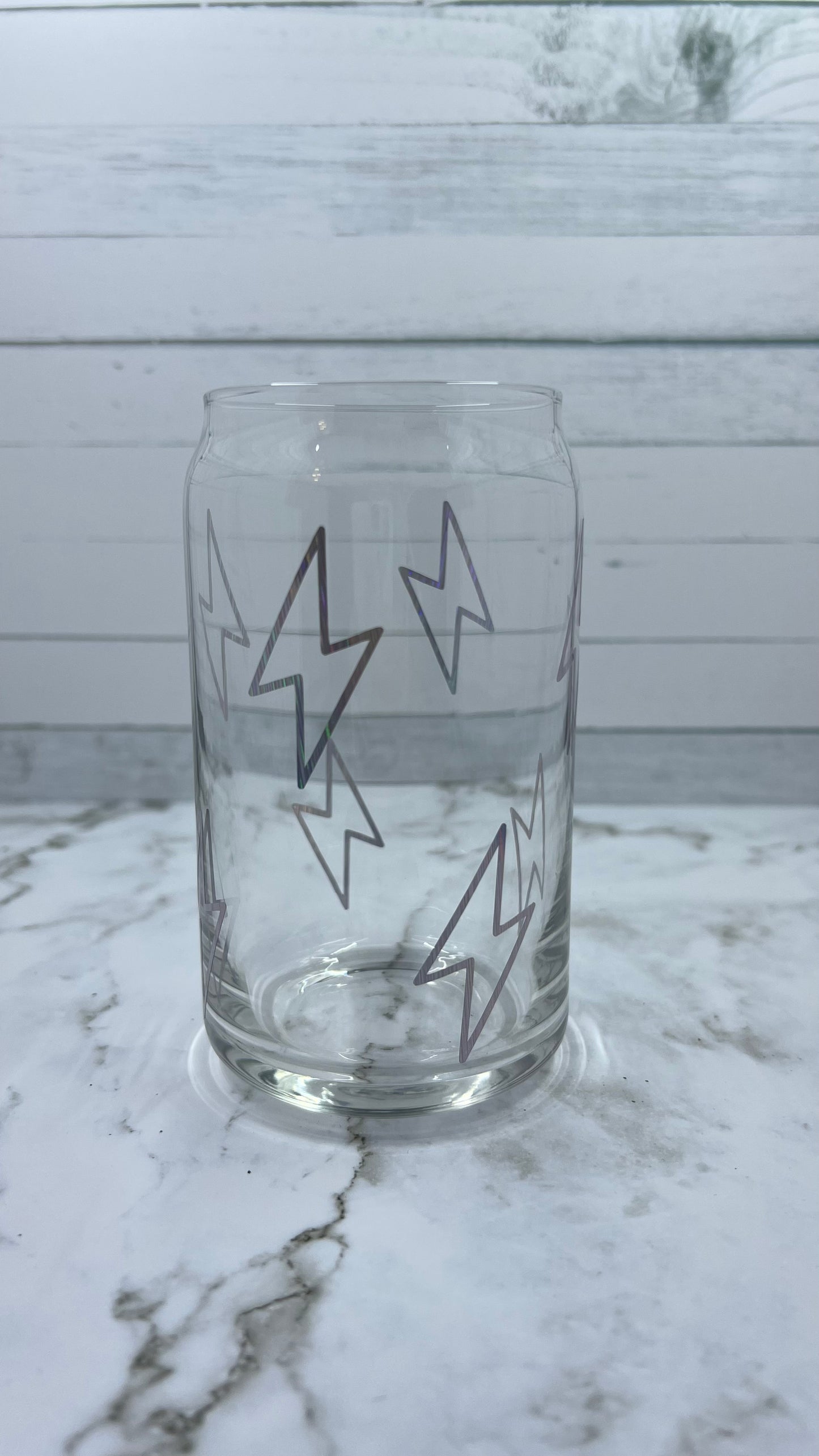 Bolts glass cup