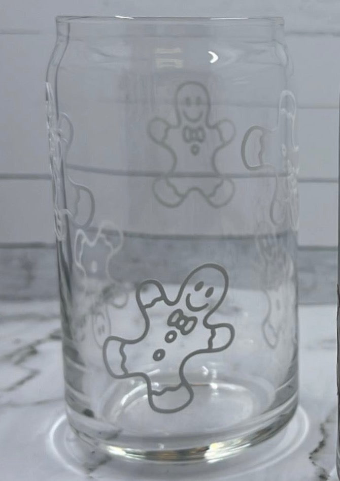 Gingerbread glass cup